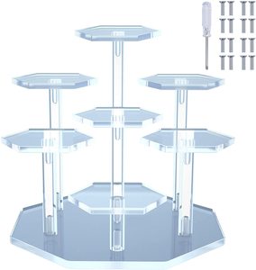 Support d'affichage en acrylique pour figurines, objets de collection, jouets et poupées, <span class=keywords><strong>bijoux</strong></span>, figurines d'<span class=keywords><strong>action</strong></span>, organisateur de collection, support - Product Image 2