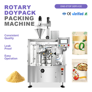 Cost Effective Automatic Chicken Bouillon Powder Doypack Filling Machine Seasoning Powder Four-<b>side</b> Seal Bag Packaging Machine - Product Image 1
