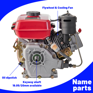 Hidrolavadora <span class=keywords><strong>de</strong></span> Alto Flujo con Motor Diésel, 8.7 LPM <span class=keywords><strong>de</strong></span> Salida <span class=keywords><strong>de</strong></span> Agua, 0.7 L <span class=keywords><strong>de</strong></span> Capacidad <span class=keywords><strong>de</strong></span> Aceite, para Limpieza <span class=keywords><strong>de</strong></span> Mobiliario Urbano / Saneamiento Público - Product Image 4