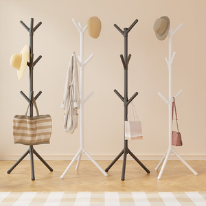 <b>Coat</b> Rack Floor Standing Metal Rectangle Simple Style Five Layers Bedroom Dormitory Rental Room Use Clothing Organizer MP6603 - Product Image 1