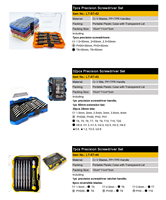 Jeu de tournevis de précision avec rallonge, embouts magnétiques variés, mini-étui compact, kit d'outils de réparation portable pour la réparation électronique