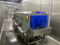 Fruit & Groente Machine Mand Krat Bak Cake Pan Tunnel Lade Wasmachine Voor Efficiënte Reiniging