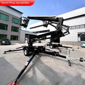 Échafaudage électrique échelle solaire panneau élévateur outils de construction léger fret levage <span class=keywords><strong>besm</strong></span> portable manuel mobile - Product Image 2