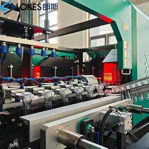 Máquina Sopladora de Botellas de Plástico PET Totalmente Automática de 6 Cavidades, Máquina de Moldeo por Soplado y Cinta Transportadora de Plástico 7500BPH - Product Image 3