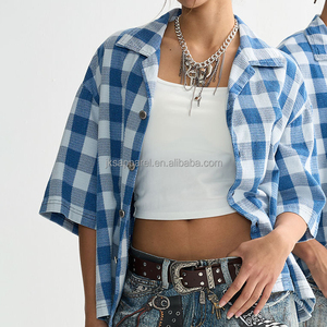 <span class=keywords><strong>Camisas</strong></span> de <span class=keywords><strong>hombre</strong></span> <span class=keywords><strong>XXL</strong></span> con logotipo personalizable de tela satinada y estampado 3D Boxy Fit y <span class=keywords><strong>manga</strong></span> <span class=keywords><strong>corta</strong></span> con botones de metal - Product Image 3