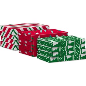 Medium sized <b>Christmas</b> gift <b>box</b> with lid, suitable for <b>Christmas</b> and holiday parties, can be customized according to needs - Product Image 4