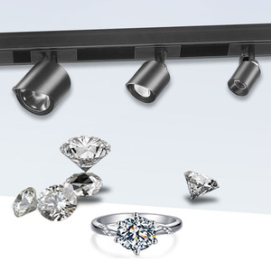 Đồ trang sức hiển thị chiếu sáng cửa hàng kính Showcase 1W 3W 5W Tủ Mini Spotlight triển lãm dẫn theo dõi ánh sáng - Product Image 2