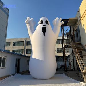 Nouveau design 2026 : Ballon fantôme gonflable amusant pour la décoration de jardin et de patio, décoration gonflable populaire pour Halloween - Product Image 5