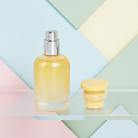 Flacon de parfum cylindrique vide en vrac 30ML Flacon de parfum en verre coloré