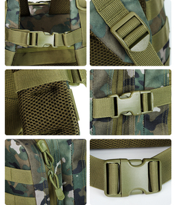 Jsh Hot Bán Ngụy Trang Molle Hệ Thống Chiến Thuật Tấn Công Ba Lô 45L Molle Tùy Chỉnh Ba Lô Cho Phòng Tập Thể Dục Đi Bộ Đường Dài Biểu Tượng Tùy Chỉnh - Product Image 4