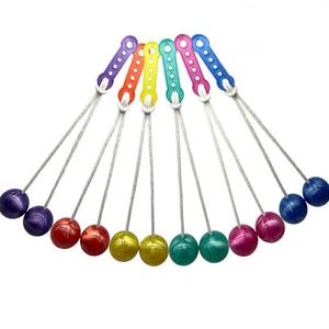 Nueva Venta caliente de plástico sonido ruido fabricante Clacker Bola de juguete - Product Image 1