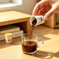 Capsule de café vide personnalisée avec logo, mini-capsule individuelle en plastique avec couvercle, motif personnalisé, marque de café, étiquette privée