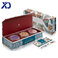 Displaybox Großhandel Magnetische Kartonbox für Süßigkeiten, Schokolade, Tee und Bonbons Verpackung Maßgefertigte Starre Geschenkbox für den Einzelhandel