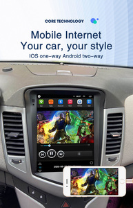9,7 pulgadas vertical radio de coche para Chevrolet Cruze J300 2008 - 2012 2din Multimedia estéreo Video GPS CarPlay de Auto 2 din Tesla estilo - Product Image 4