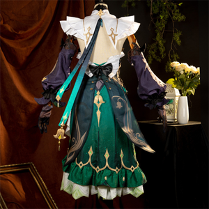 Tenue de cosplay complète pour femme, personnage Emilie de Genshin Impact, style parfumeur, pour Halloween et jeux d'inspiration anime - Meilleures ventes - Product Image 3