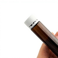 Bouteille en PET Marron Mat de Qualité Alimentaire 10ml/15ml/20ml/25ml/30ml/50ml pour Liquides Oraux avec Bouchon Anti-Effraction