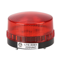 Luz Estroboscópica LED de 380V 220V 12V 24V, Luz Giratoria de Advertencia con Sonido de Alarma, Productos de Seguridad y Protección