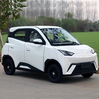 Mini-Voiture Électrique Neuve de Bonne Qualité en Stock, Mini-Voiture Électrique Chinoise 5 Places pour Adulte, Voiture Électrique Intelligente