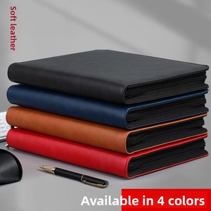Carpeta de Papel de Alta Gama con Cierre, Bloc de Notas de Hojas Sueltas, Carpeta Multifuncional para Gerentes, Estuche de Almacenamiento Universal para Negocios, A5 - Product Image 3