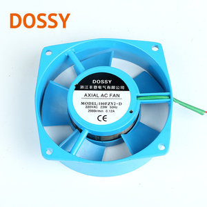 Ventilador Axial de CA 100FZY2-D con Cojinete de Llanta, Deflector Eléctrico 110/220V, <span class=keywords><strong>4</strong></span> Aspas, Marco de Aleación de Aluminio, 2500 RPM, OEM/ODM Personalizable - Product Image 2