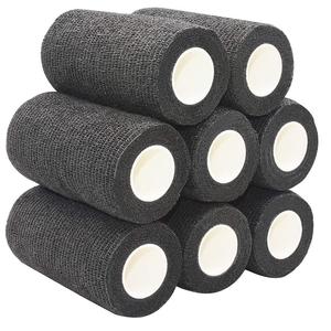 カスタム不織布ラテックスフリー弾性柔軟な粘着性粘着性包帯獣医ラップ - Product Image 4