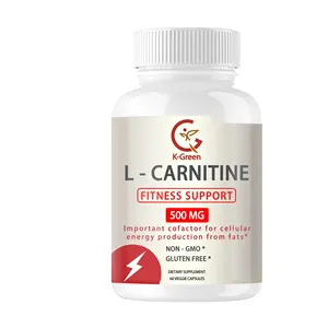 Oem במלאי אצטיל l-carnitine 500 mg הגנה חמצון המוח תומך ייצור אנרגיה & חילוף חומרים הרזיה - Product Image 1