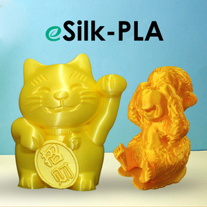 <span class=keywords><strong>ESUN</strong></span> <span class=keywords><strong>eSILK</strong></span> PLA filament de soie <span class=keywords><strong>eSilk</strong></span> +/-0.03mm soie PLA filament 1.75mm 1kg - Product Image 5