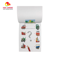 Libro de Cuentos de Tapa Blanda para Aprendizaje Temprano, Impresión Offset Personalizada, Encuadernación Perfecta, Papel Recubierto, Cartón Laminado