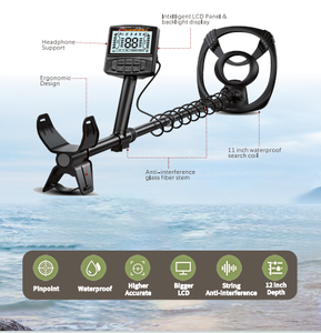 <span class=keywords><strong>Detector</strong></span> de Metais Tianxun M55J para Todos os Terrenos com Bobina à Prova d'Água e Durável para Caça ao Tesouro na Praia, Montanha e Campo - Product Image 3