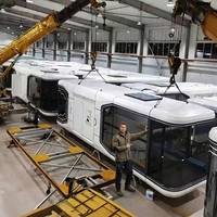 Capsule spatiale préfabriquée personnalisable de haute qualité et économique, maison mobile de 20 à 40 pieds, aménagement écologique pour l'habitation