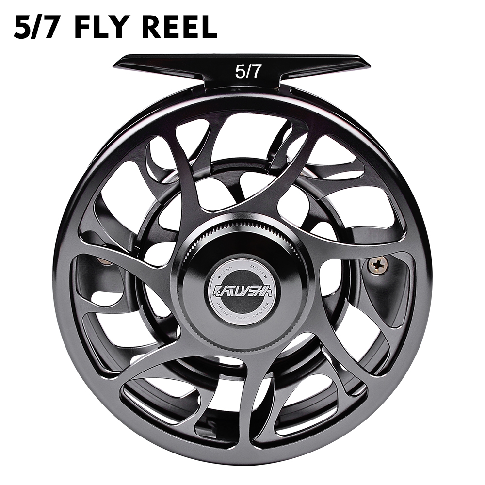Aluminum 5/7-7/9-9/10 WT 3+1BB Fly Fishing Wheel Fly Fishing Reel Fly Reel  CNC MachineFly Fishing Reel Cnc