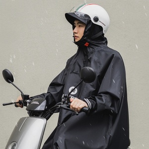 Poncho de pluie XL à large bord pour vélo électrique, moto, scooter, imperméable, pour une personne, pour hommes et femmes, cyclisme A0240 - Product Image 4