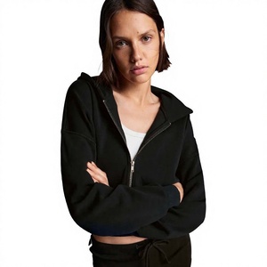 Custom Recycled Unisex Heavyweight Oversized Organic Cotton Sweatpants Jogger Set Relaxed Fit <b>Zip</b> <b>up</b> Hoodie Tracksuits for <b>Women</b> - Product Image 1