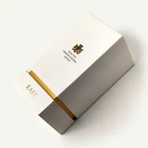 Cina Guangzhou Produsen Profesional Grosir Desain Mewah Anda Sendiri Kertas Keras Parfum Kotak Paket