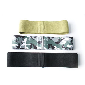 Lot de <span class=keywords><strong>3</strong></span> de boucle d'exercice de fitness robuste coton butin tirez ensemble de bandes de résistance pour les squats - Product Image 3