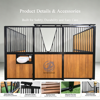 Porte coulissante et portail en acier galvanisé de marque Tianyun pour écuries, durable, garantie 1 an, tailles personnalisables, vente en gros