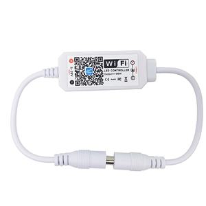 Contrôleur <span class=keywords><strong>de</strong></span> bande <span class=keywords><strong>de</strong></span> LED wifi couleur unique compatible avec Alexa Google Assistant - Product Image 1