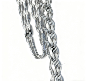 Galvanized Steel <strong>Dead</strong> -<strong>End</strong> Guy ADSS OPGW Connectors Overhead Power Line Preformed Tension <strong>Clamp</strong> - Product Image 5