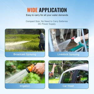 DB <b>12V</b> Self-Priming <b>Water</b> Pressure Diaphragm <b>Pump</b> 70 PSI 5.5 GPM for Boat & RV Marine <b>Pumps</b> - Product Image 6