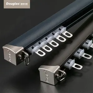 Douglas Wholesale Price Eco-friendly Aluminum Alloy Curtain Track Rail For Project