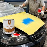Peinture de finition automobile - Peinture acrylique 2K écologique à haute brillance et séchage rapide pour la réparation de carrosserie automobile et la peinture de meubles
