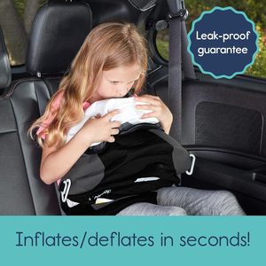 Siège auto gonflable Hiccapop UberBoost |   Conception portable sans dossier, <span class=keywords><strong>vessie</strong></span> en PVC sans phtalates ni plomb |   Sac de transport à cordon de serrage - Product Image 6