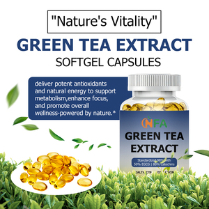 Wholesale Price Green Tea Extract Softgels with Green Tea Extract Promotes Metabolic Function Mental Clarity Maintain Energy - Product Image 4