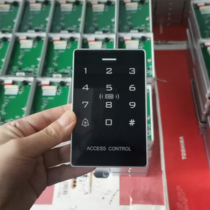 Tần Số Kép 125Khz 13.56MHz RFID thông minh đầu đọc thẻ kiểm soát truy cập Wiegand Bàn phím đọc - Product Image 3