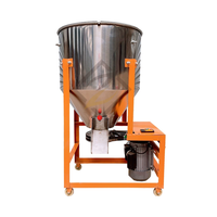 Mélangeur industriel haute performance pour le mélange de poudres, de céréales et d'aliments pour animaux dans les exploitations agricoles et les usines de transformation des aliments.