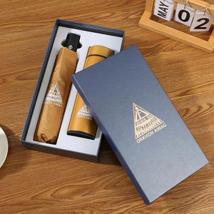 Custom Stainless Steel Umbrella Tumbler <b>Gift</b> <b>Set</b> With Digital Printing-Branded Corporate Giveaways for Events & Promotions - Product Image 3