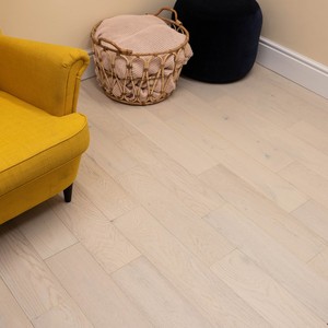 12/2mm Véritable Chêne Bois <span class=keywords><strong>Parquet</strong></span> Ciré Huilé Plancher Blanc Lavé Âgés de Traitement - Product Image 2