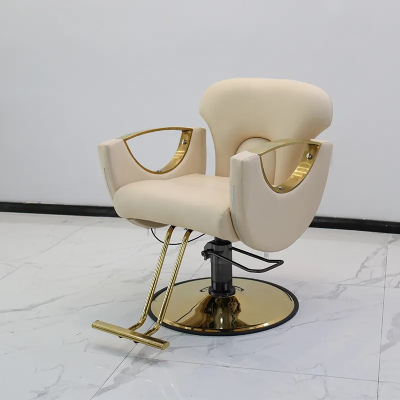 Liegende Hydraulik Verstellbarer Lift Schönheits salon Ausrüstung Styling Stuhl Salon Barber Chair