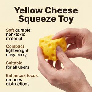 Juguete de Cerdo de Queso Blandito para Niños de 5 a 7 Años, Pelota Antiestrés, Pelota de Juego Unisex para Niños - Marca Sugar - Product Image 2