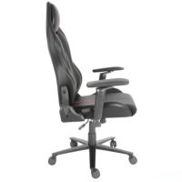 Chaise de bureau ergonomique moderne à dossier haut, accoudoirs 3D réglables, inclinable à 165°, chaise de gaming KD en métal pour la maison et le bureau